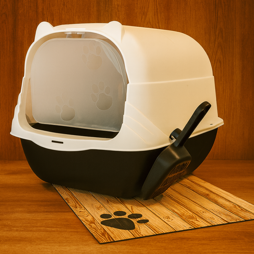 Arenero Cubierto para Gatos